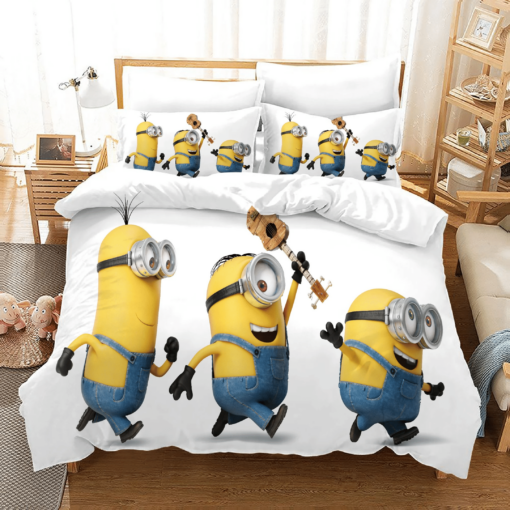 Despicable Me Minions 43 Duvet Cover Quilt Cover Pillowcase Bedding