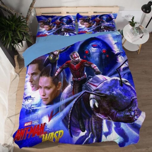 Ant Man And The Wasp Antman 7 Duvet Cover Pillowcase Bedding