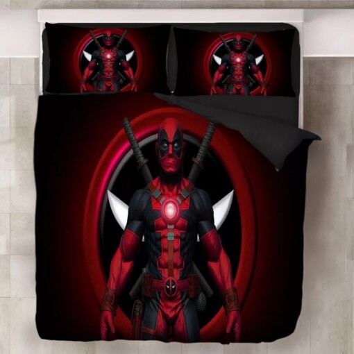 Deadpool X Men 1 Duvet Cover Quilt Cover Pillowcase Bedding Sets