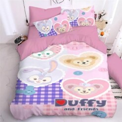 Duffy And Friends 4 Duvet Cover Pillowcase Bedding Sets Home