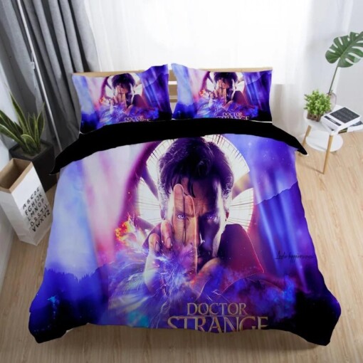 Doctor Strange Marvel Superhero 16 Duvet Cover Pillowcase Bedding Sets