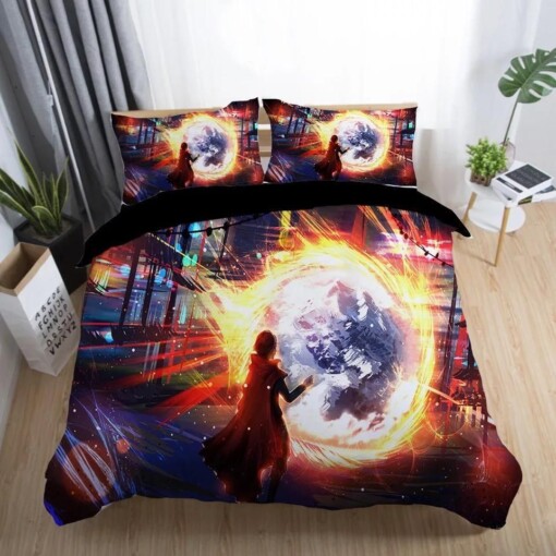 Doctor Strange Marvel Superhero 8 Duvet Cover Pillowcase Bedding Sets