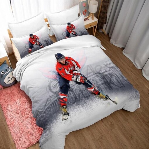 Alex Ovechkin Washington Capitals Hockey 7 Duvet Cover Quilt Cover