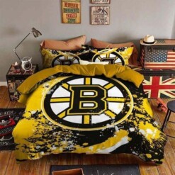 Boston Bruins B170947 Bedding Sets Sleepy Halloween And Christmas Gift