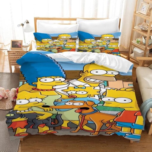 Anime The Simpsons Homer J Simpson 10 Duvet Cover Quilt