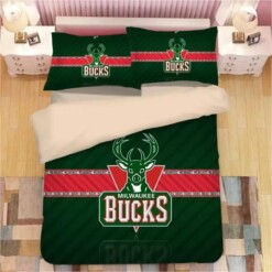 Basketball Milwaukee Bucks Basketball 5 Duvet Cover Pillowcase Bedding Sets