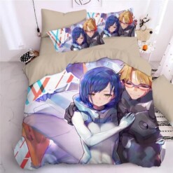 Darling In The Franxx Hiro Zero Two Ichigo 8 Duvet