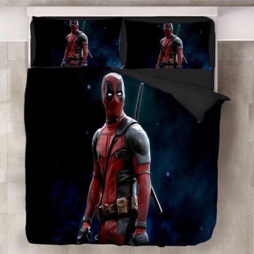 Deadpool X Men 5 Duvet Cover Pillowcase Bedding Sets Home Decor