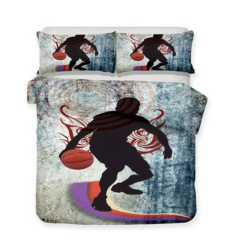 Cool Basketball Sports Bedding Sets Duvet Cover Bedroom Quilt Bed