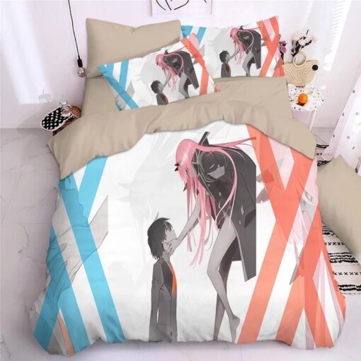 Darling In The Franxx Hiro Zero Two Ichigo 24 Duvet