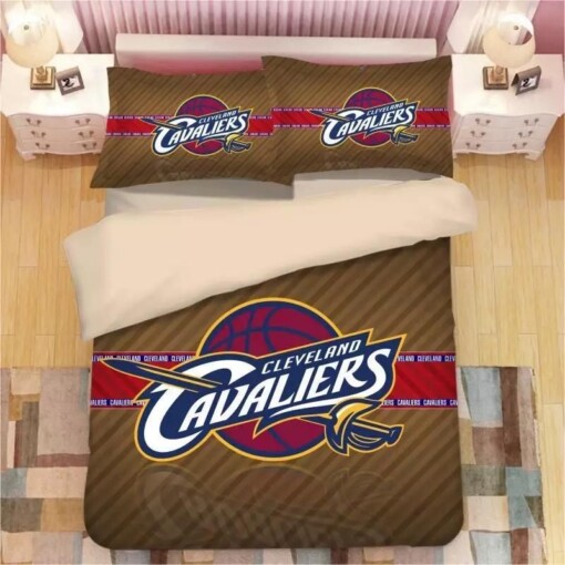 Basketball Cleveland Cavaliers Basketball 14 Duvet Cover Pillowcase Bedding Sets