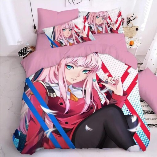 Darling In The Franxx Hiro Zero Two Ichigo 13 Duvet