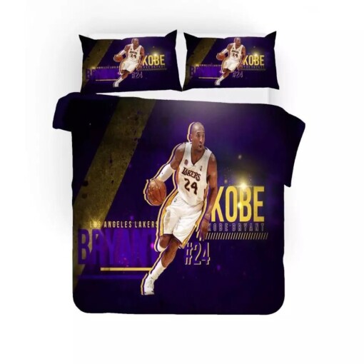 Basketball Lakers Kobe Bryant Black Mamba 29 Duvet Cover Quilt