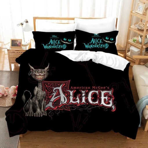 Alice In Wonderland 24 Duvet Cover Pillowcase Bedding Sets Home