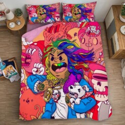 6ix9ine Tekashi69 8 Duvet Cover Pillowcase Bedding Sets Home Bedroom