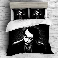 2019 Joker Arthur Fleck Clown 18 Duvet Cover Pillowcase Bedding