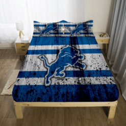 Detroit Lions Bedding Sets Duvet Cover Bedroom Quilt Bed Sets