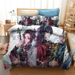 Demon Slayer Kimetsu No Yaiba Kochou Shinobu 16 Duvet Cover