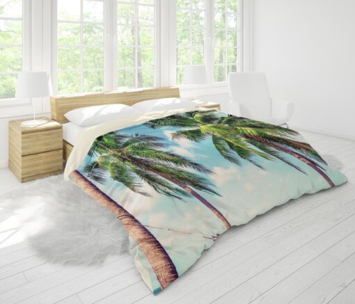 3d Coconut Tree Sea Hammock Comfortable Bedding Set Bedding Sets