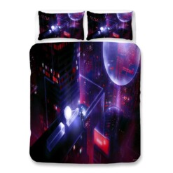 Cyberpunk 2077 54 Duvet Cover Quilt Cover Pillowcase Bedding Sets