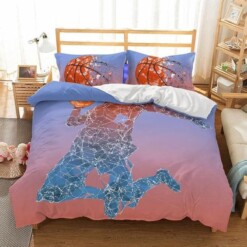 Basketball Bedding Sets Ball Duvet Cover Sets Game Comforter Sheet