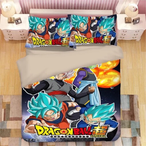 Dragon Ball Z Son Goku 12 Duvet Cover Pillowcase Bedding