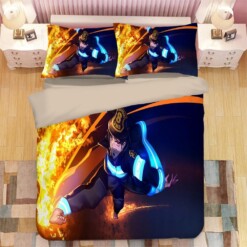 Enn Enn No Shouboutai Fire Force 14 Duvet Cover Pillowcase