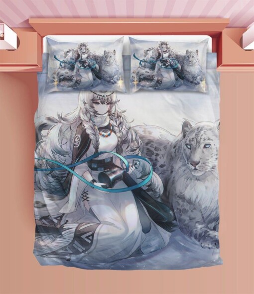 Arknights Duvet Arknights Bedding Sets Comfortable Gift Quilt Bed Sets