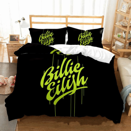 Billie Eilish Bellyache 36 Duvet Cover Pillowcase Bedding Sets Home