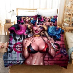 Birds Of Prey Harley Quinn 26 Duvet Cover Quilt Cover