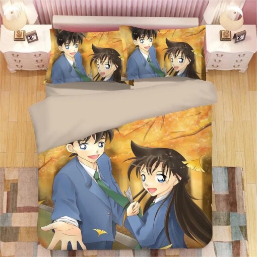 Detective Conan Case Closed Edogawa Kona 9 Duvet Cover Quilt