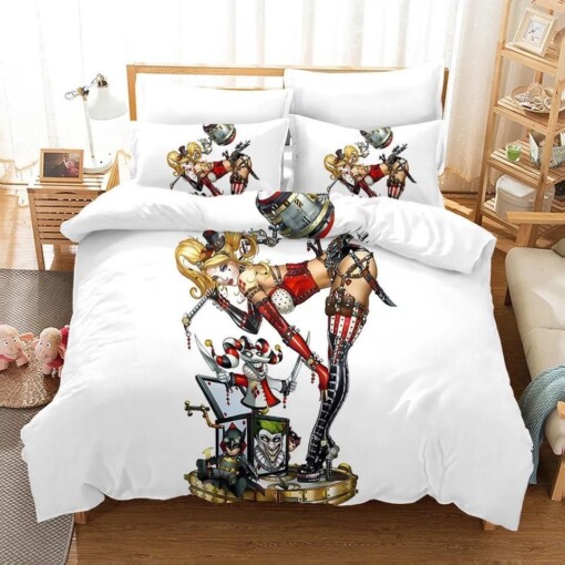 Birds Of Prey Harley Quinn 6 Duvet Cover Pillowcase Bedding