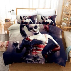 Batman Harley Quinn 1 Duvet Cover Quilt Cover Pillowcase Bedding