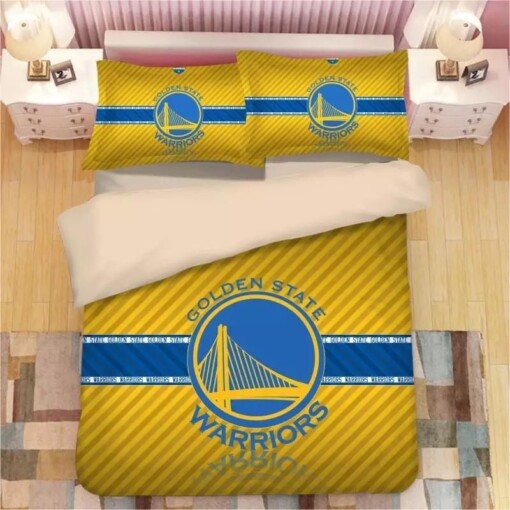 Basketball Golden State Warriors Basketball 16 Duvet Cover Pillowcase Bedding