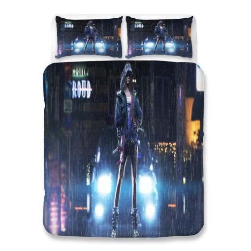 Cyberpunk 2077 35 Duvet Cover Quilt Cover Pillowcase Bedding Sets