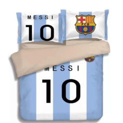 Barcelona Messi 10 Football Club 10 Duvet Cover Pillowcase Bedding
