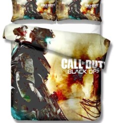 Call Of Duty 10 Duvet Cover Pillowcase Cover Bedding Set