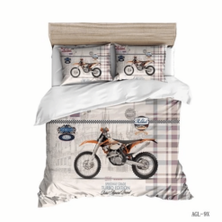 3d Motorcycle Bedding Sets Duvet Cover Bedroom Quilt Bed Sets