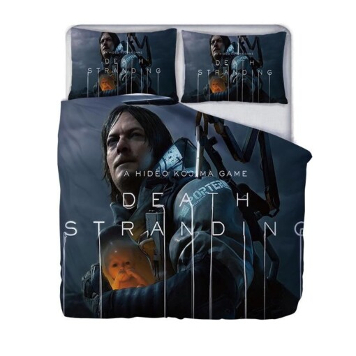 Death Stranding 1 Duvet Cover Quilt Cover Pillowcase Bedding Sets
