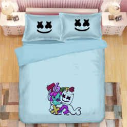 Fortnite Marshmello Dj 10 Duvet Cover Quilt Cover Pillowcase Bedding