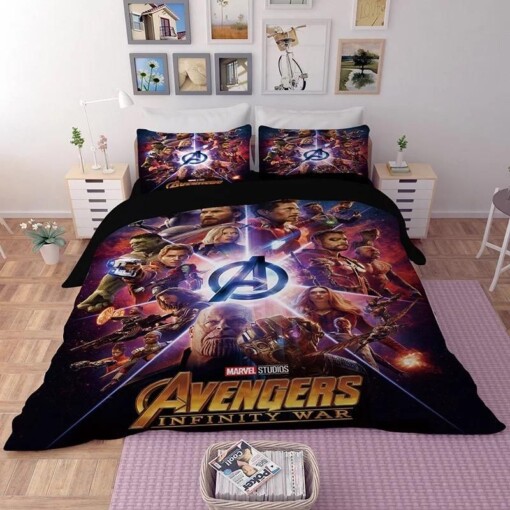 Avengers Infinity War 14 Duvet Cover Quilt Cover Pillowcase Bedding
