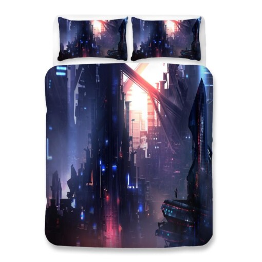 Cyberpunk 2077 63 Duvet Cover Quilt Cover Pillowcase Bedding Sets