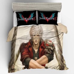 Devil May Cry 5 3 Duvet Cover Quilt Cover Pillowcase