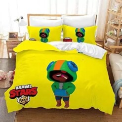 Brawl Stars 28 Duvet Cover Quilt Cover Pillowcase Bedding Sets