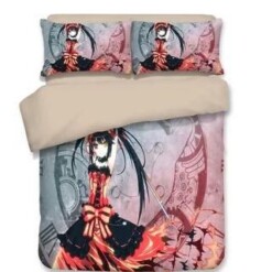 Date A Live Tokisaki Kurumi Nightmare 2 Duvet Cover Pillowcase