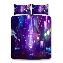 Cyberpunk 2077 73 Duvet Cover Quilt Cover Pillowcase Bedding Sets