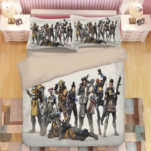 Apex Legends 1 Duvet Cover Quilt Cover Pillowcase Bedding Sets