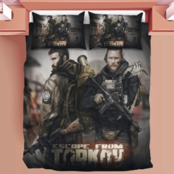 Escape From Tarkov Duvet Bedding Sets Comfortable Gift Quilt Bed