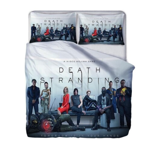 Death Stranding 2 Duvet Cover Quilt Cover Pillowcase Bedding Sets