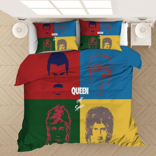 Freddie Mercury The Queen Band 5 Duvet Cover Quilt Cover